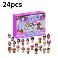 New Festive Christmas 24 Day Countdown Blind Box Advent Calendar Gift For Kids