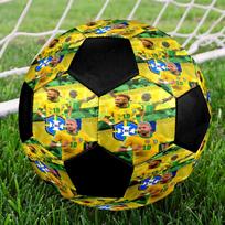 1pc Neymar Jr Soccer Ball Size 5 Indoor Soccer Ball Fashion Colorful Backyard Game - Great For Sports Fans Gift HE39