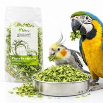 Freeze-Dried Green Pepper For Parrots - Natural Vegetable Supplement 20G