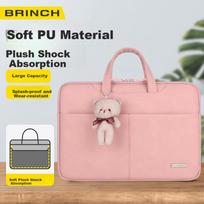 BRINCH Women\'s Handheld Laptop Bag for 12/13.3-Inch Devices, Compatible with Xiaomi And Huawei, Large Capacity Lightweight Laptop Bag