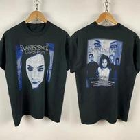 Vintažiniai „Evanescence Fallen Tour Band“ roko marškinėliai su grafika S