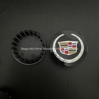 Akrilas ABS 67mm 4vnt. Ratlankio centrinės dalies dangteliai Priedai Cadillac Escalade XT5 XT6 CT5 CT6 XTS CT4 Automobiliui