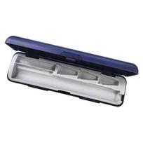 Wear-resistant Insulin Pen Storage Case Multi Grid Insulin Pen Cooler Box  Daily Carry mėlyna