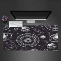 Constellation Mousepad Desk Pad Large Gaming Mouse Pad Gamer Ofice Mat Mouse Pad Light Gaming Room Desk Mat Unisex 30cmx60cm(11.8x23.6inch)
