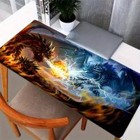Dragon Mat Mousepad Gamer Office Mat Mouse Pad Light Gaming Room Desk Mat Art Keyboard Mats Mausepad Company 30cmx60cm(11.8x23.6inch)