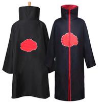 Ninja Ninja Cosplay Cape with Red Cloud Anime Halloween 8 Sizes Selectable [Formemory] Goods, Costume, Pattern, Costume, 8-Piece Set, Unisex, Stand-Up