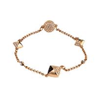 Swarovski Fashion REMIX Rožinio aukso magnetinis apyrankė Moteriška Auksinė 5373211 auksas