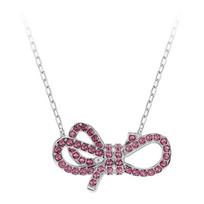 Swarovski Lifelong Lanko Logotipo Papuošalas Rodžiu Padengtas Karoliai Moteriški Raudoni 5723556 raudona