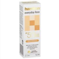 Hamilton Veido apsaugos nuo saulės kremas SPF50+ 75g Matinis efektas Be riebalų Australija 75g