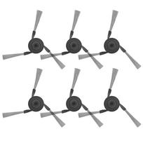 Replacement Side Brush 6Pcs For Dreame For X50 Pro Robot Vacuum Cleaner Nylon Plastic Corner Edge Cleaning Tool Accessories juoda