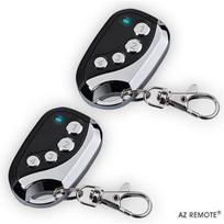 Télécommande Universelle - SHOP-STORY - AZ REMOTE - Lot de 2 - 4 Canaux - 433.92 Mhz - Notice FR