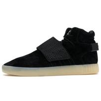 adidas Tubular Invader Strap Black Unisex Sneakers BB5037 42⅔