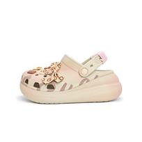 Crocs Crush Clog A Curtain of Dreams EVA Graffiti Simple Spring & Summer Outdoor Commuting Hole Shoes Women's Pink 36-37 rožinė