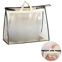 Bag Handbag with for Stuffed Bags Medium 5 Storage, Storage, Transparent, Handles, Closets, Animals, Dustproof, Backpacks, (Beige, Size, Pieces) smėlis