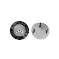 Automobilio lipdukas Mercedes Benz 1 vnt. Automobilio ABS plokščias variklio dangčio emblema Priekinis ženklelis Logotipo lipdukas Mercedes Benz AMG W212 W213 W205 W177 W2