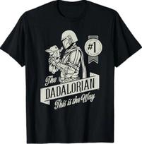 Star Wars The Mandalorian and Grogu Dadalorian Father’s Day T-Shirt 3XL