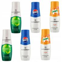 SODASTREAM SYRUP SET 2x PEPSI Cola, 2x MIRINDA, 2x MOJITO Concentrates