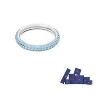 Swarovski Dextera Crystal Rings Womens 50-Original brand box mėlyna