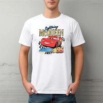 Lightning McQueen 95 Tshirt, Think Fast Family Shirt, VintageCars Characters Tee 2XL