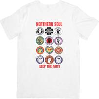 Northern Soul,Wigan Casino,Motown,Soul,Music Collection Vol 1 Cotton T-Shirts 2XL
