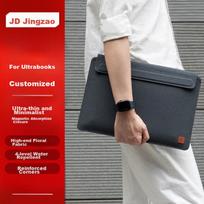 JD Original Laptop Sleeve for 14-Inch, Unisex, Lightweight, Compatible with Apple Macbook And Lenovo Xiaomi, Gray-Green Color