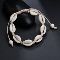 Boho Kriauklės Jūros Kriauklių Karoliai Moterims Papuošalai Estetiški Vasaros Paplūdimio Kriauklių Chokeris Cowrie Karoliukų Karoliai Rankų Darbo Vėrinys Moteriškas black