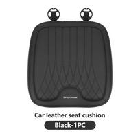 BBEC3 Leather Car Seat Booster Cushion Breathable Non-slip Pad For KIA Sportage Rio Ceed Niro Soul Stonic Proceed Sorento