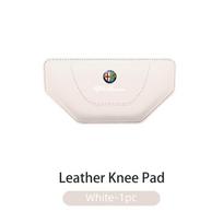 KQORV1 Car Leather Knee Pad Interior Pillow Comfortable For Alfa Romeo 159 Giulietta Giulia 147 Mito 166 GT Stelvio F1 Brera Volante