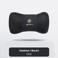 PSLVW1 Car Neck Protection Pillow Headrest Memory Cotton Lumbar Support For Alfa Romeo 156 159 147 4C 8C 166 Giulia Giulietta Mito
