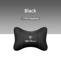 VJQZY1 Car Headrest/Lumbar Support Car Neck Pillow Waist Cushion For Alfa Romeo Giulia Stelvio Giulietta 156 159 147 Mito Tonale Brera