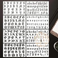 Artistic Characters, Spray Painting Templates, Parent-child Symbols, Illustration Molds, Wall Painting Design Sense, Copywriting, Illustration Props Pack of 1 gray