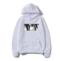 Japoniški Anime Bleach Ulquiorra Cifer Manga Harajuku Hoodies Gotikiniai Animaciniai Streetwear Ilgomis Rankovėmis Laisvalaikio Vyriški Žieminiai Džemperiai S