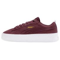 PUMA Smash Platform SD Casual Board Shoes Red Unisex 366488-11 EU 37