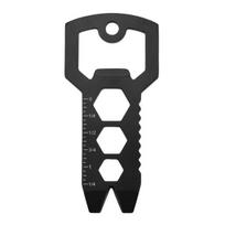 Multitool Key Multiple Purpose Rustproof One-piece Design EDC Outdoor Camping Tool with Nail Puller Wrench for Mountaineering juoda