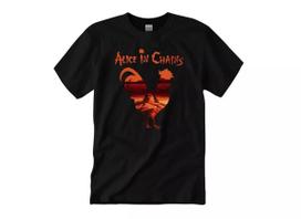 Alice AIC Dirt Rooster Chains 90's Rock Band T-shirt Tee Adult Unisex New 2XL