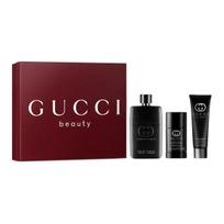 Gucci Guilty Pour Homme Gift Set EDP 90ml Perfume+70g Deodorant Stick+50ml Shower Gel