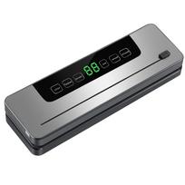 Electric Vacuum Sealer Machine with Built-in Cutter, Touch Button, Dry/Wet Food Storage, Kitchen Vacuum Packaging black
