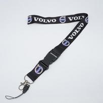 szwdr4 Dirželis Nailoninis Spausdintas Emblemos Stiliaus Automobilio Raktų Pakabukas Motociklo Dovana Volvo S40 S80L S60 S90 XC40 XC60 XC90 V40 V60 V90 Priedas black