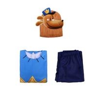 Eye-catching Dog Man Halloween Costume For Youths Unisex Fashionable Design 140 Child
