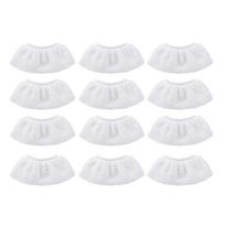 Steam Cleaner Microfiber Replacement Cloths 12 Pack Compatible Covers for Removing Dirt and Grease on Multiple Home Surfaces