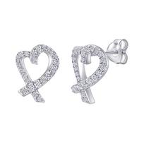 Barbie earrings Love, high-end temperament, niche princess exquisite, ins-style atmosphere, versatile, high-value gift box, 925 silver ZJYES-YS-030 sidabras