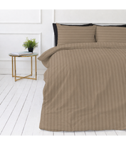 Premium satino patalynės komplektas „Brandy Stripe Sateen“ (200x220 cm)