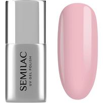 Semilac UV Gel Base Fiber Base gelinio nagų lako pagrindas atspalvis Pink Milk 7 ml