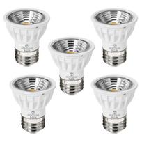 Aiwode 5,5W LED prožektoriaus lemputė su E26 cokoliu, 2700K šiltai balta, izoliuojančios medžiagos korpusas, atitinka 50-60W halogeninę lemputę, išskirtinė spalva