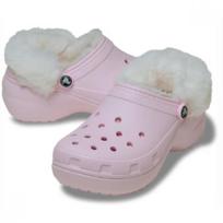 Crocs Classic Platform Fuzz Lined Clog 212854 6zw W5(220)