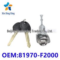 81970F2000 Left Front Door Lock Cylinder Key Switch for Hyundai Vehicles Other