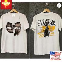Nauji drabužiai Wu-Tang Clan The Final Chamber Marškinėliai Forever Tour 2025 Pakartotinis spausdinimas Unisex Marškinėliai L