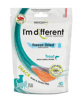 Diff Snack Trout Liofilizuoti skanėstai šunims ir katėms su upėtakiu 40 g