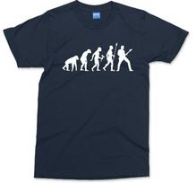 Evolution Of Guitarist TShirt Electric Guitar Funny Music Rock Band Musician S