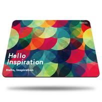EXCO Hello Inspiration Thin Mouse Pad Small Cute Office Gaming Computer Laptop Anime Cartoon Thick Medium Size Add-On A4 Large Designer 3551